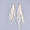 Ostrich Feather Tassel Big Pendant Decorations X-FIND-S302-08F-2