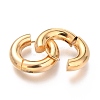 202 Stainless Steel Huggie Hoop Earrings EJEW-O087-08C-G-2