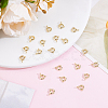 20Pcs Brass Spring Ring Clasps KK-BBC0025-72A-4
