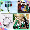 600Pcs 2 Colors Brass Split Rings KK-SP0001-82B-6