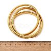 304 Stainless Steel Stretch Bracelets BJEW-A031-01A-G-3