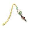 Japanese Style Maneki-neko Bookmark AJEW-JK00260-01-1