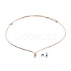 Adjustable Korean Waxed Polyester Cord Necklace Making AJEW-JB00510-02-1