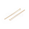 Brass Flat Head Pins KK-WH0058-03B-G02-2