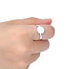 Brass Pad Ring Base Findings EC022-S-2