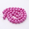 Natural Mashan Jade Round Beads Strands X-G-D263-8mm-XS30-3