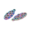 Ion Plating(IP) 201 Stainless Steel Pendants STAS-K242-11R-3
