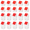44Pcs 2 Styles Paper Candy Packaging Boxes with Window CON-BC0007-67-1