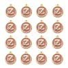 Golden Plated Alloy Enamel Charms X-ENAM-S118-07Z-2