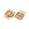 Brass Box Clasps KK-XCP0001-75KCG-3
