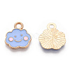 Alloy Enamel Charms ENAM-S121-072A-2
