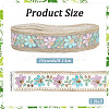Ethnic Polyester Ribbon OCOR-WH20005-40B-04-2