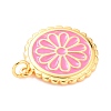 Real 18K Gold Plated Brass Pendants KK-L206-013G-05-4