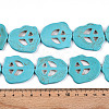 Dyed Synthetic Turquoise Beads Strands TURQ-T004-10-5