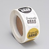 Self-Adhesive Kraft Paper Gift Tag Stickers DIY-G013-A02-1