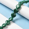 Synthetic Malachite Beads Strands G-K335-01B-4