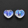 Electroplate Transparent Glass Beads LS-GLAA-T022-24-B01-2