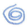Electroplate Glass Beads Strands EGLA-A034-T4mm-L04-2