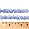 Synthetic Blue Lace Agate Beads Strands G-Z080-A21-8mm-5