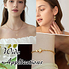 90Pcs Rack Plating Brass Beads KK-ME0001-98-5