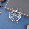 Sun Pattern Acrylic Pendulum Board PW-WG78210-07-1