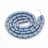 Electroplate Non-magnetic Synthetic Hematite Beads Strands G-N0322-13A-2