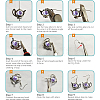 DIY Earring Making DIY-SC0004-74-4