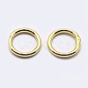 925 Sterling Silver Soldered Closed Jump Rings STER-F036-03G-0.9x5-2