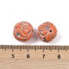Czech Pressed Glass Beads GLAA-I061-13-3