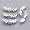 Tibetan Style Alloy Fairy Wing Beads TIBEB-6007-S-FF-1