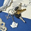 Alloy & Resin Keychain KEYC-YW00080-6
