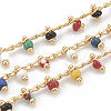 Handmade Seed Beaded Chains CHC-N015-13A-1