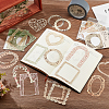 12Sets 6 Styles  Lace Frame Scrapbook Paper Pad DIY-CP0008-90-4