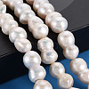 Natural Keshi Pearl Beads Strands PEAR-S020-O01-5
