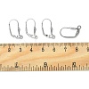 Tarnish Resistant 304 Stainless Steel Leverback Earring Findings STAS-E007-2-3