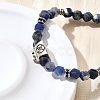Brass Beaded Bracelets BJEW-Z094-03-3