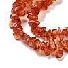 Spray Painted Transparent Glass Beads Strands GLAA-P060-01B-03-3
