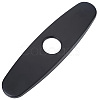 Oval Stainless Steel Faucet Hole Covers STAS-WH20001-18C-EB-1