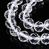 Natural Quartz Crystal Beads Strands G-S345-6mm-35-4