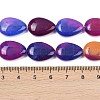 Two Tone Natural White Jade Beads Strands G-Z105-B01-01C-5