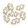 Tibetan Style Alloy Linking Rings TIBE-3558-AB-FF-1
