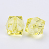 Transparent Acrylic Beads TACR-Q259-8mm-V21-3