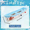 Mediterranean-style Wood Sailboat Miniature Model Decorations DJEW-WH20816-008B-2