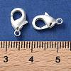 Rack Plating Brass Lobster Claw Clasps KK-F090-27S-02-3