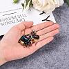 12Pcs 6 Colors 316 Surgical Stainless Steel Screw Ear Gauges Flesh Tunnels Plugs STAS-YW0001-15-7