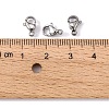 Tarnish Resistant 304 Stainless Steel Lobster Claw Clasps X-STAS-M262-01-9mm-4