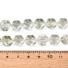 Electroplate Glass Beads Strands EGLA-T021-21E-4
