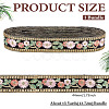 Ethnic Polyester Ribbon OCOR-WH0109-038B-2