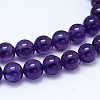Natural Amethyst Round Bead Strands X-G-M212-6mm-04A-1