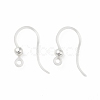 Transparent Resin Earring Hooks RESI-G050-01S-1